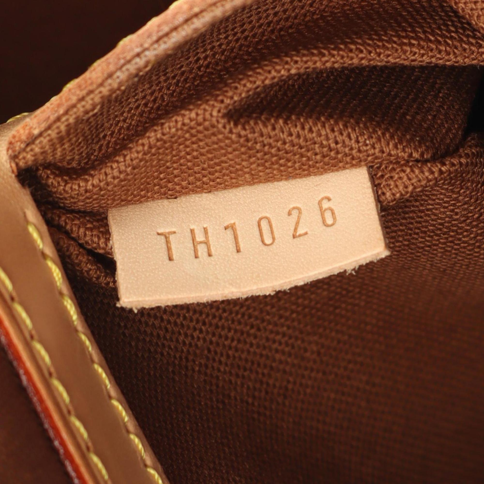 Louis Vuitton Brown Monogram Coated Canvas Boston Bag