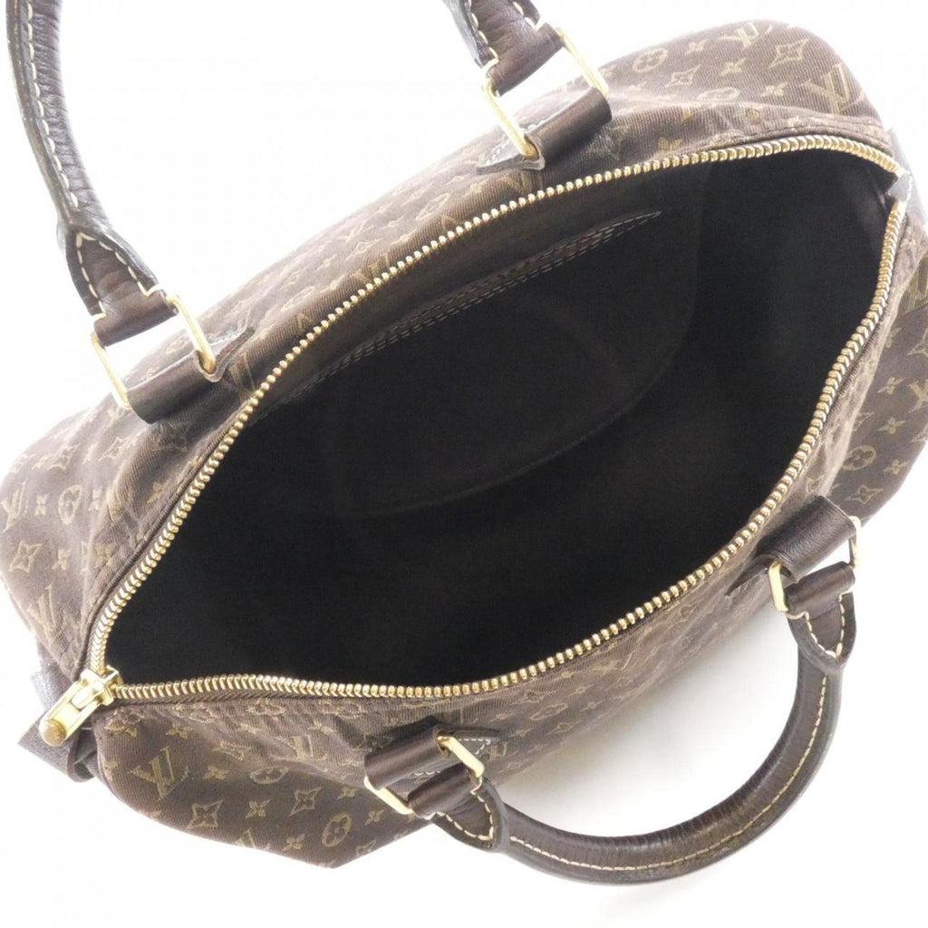 Louis Vuitton Monogram Mini Ebene Canvas Boston Bag