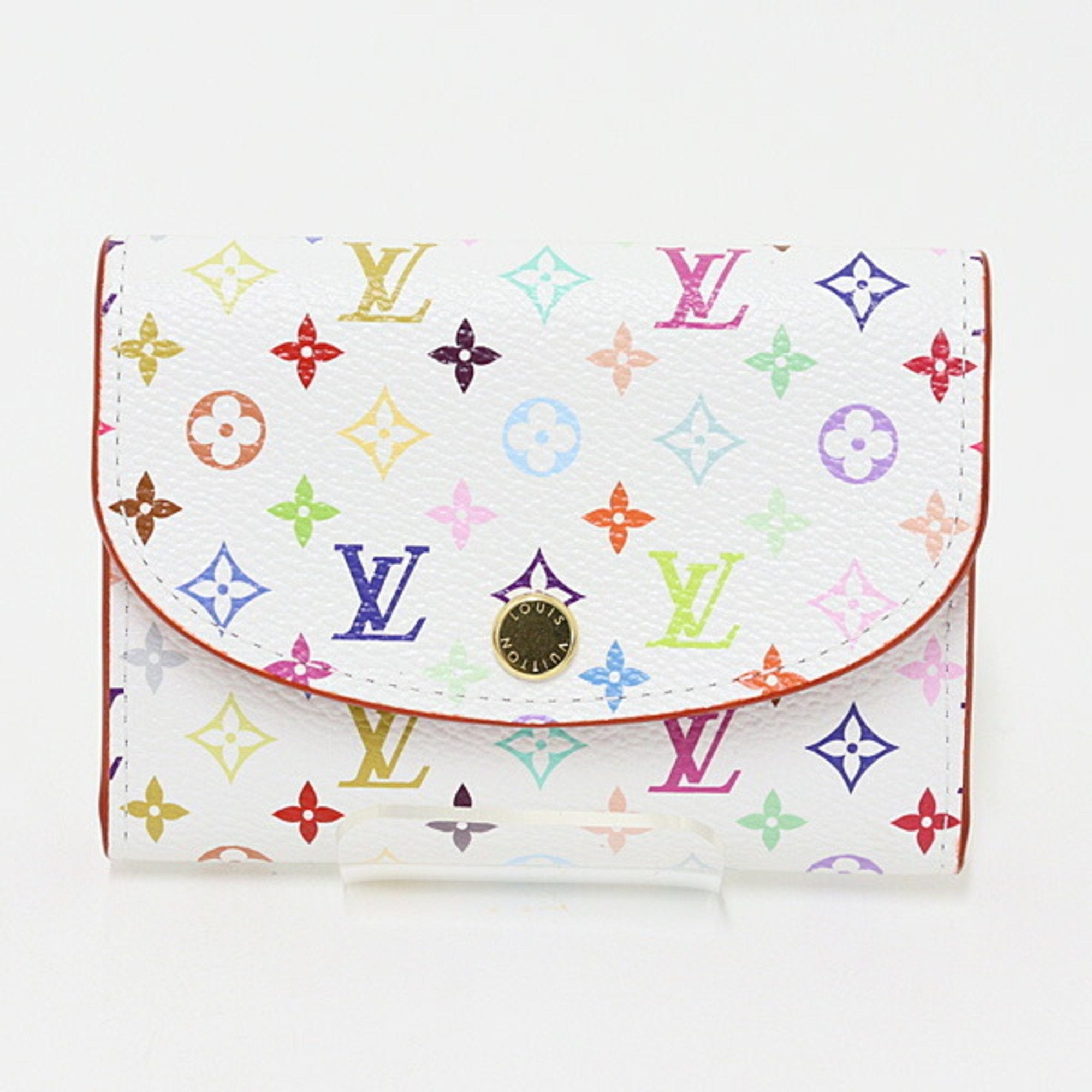 Louis Vuitton Monogram Multicolore Multi-Color Pink White Monogram Multicolore Wallet