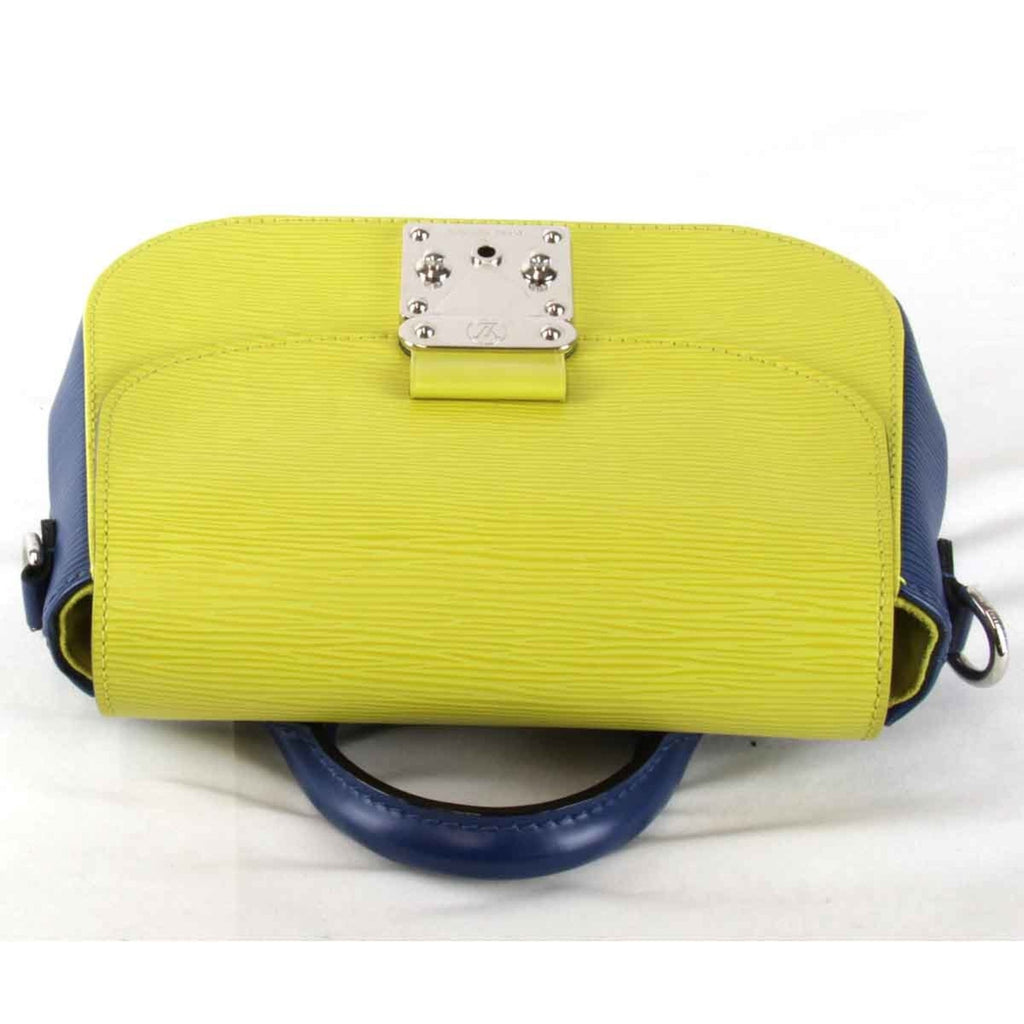 Louis Vuitton Yellow Epi Leather Handbag