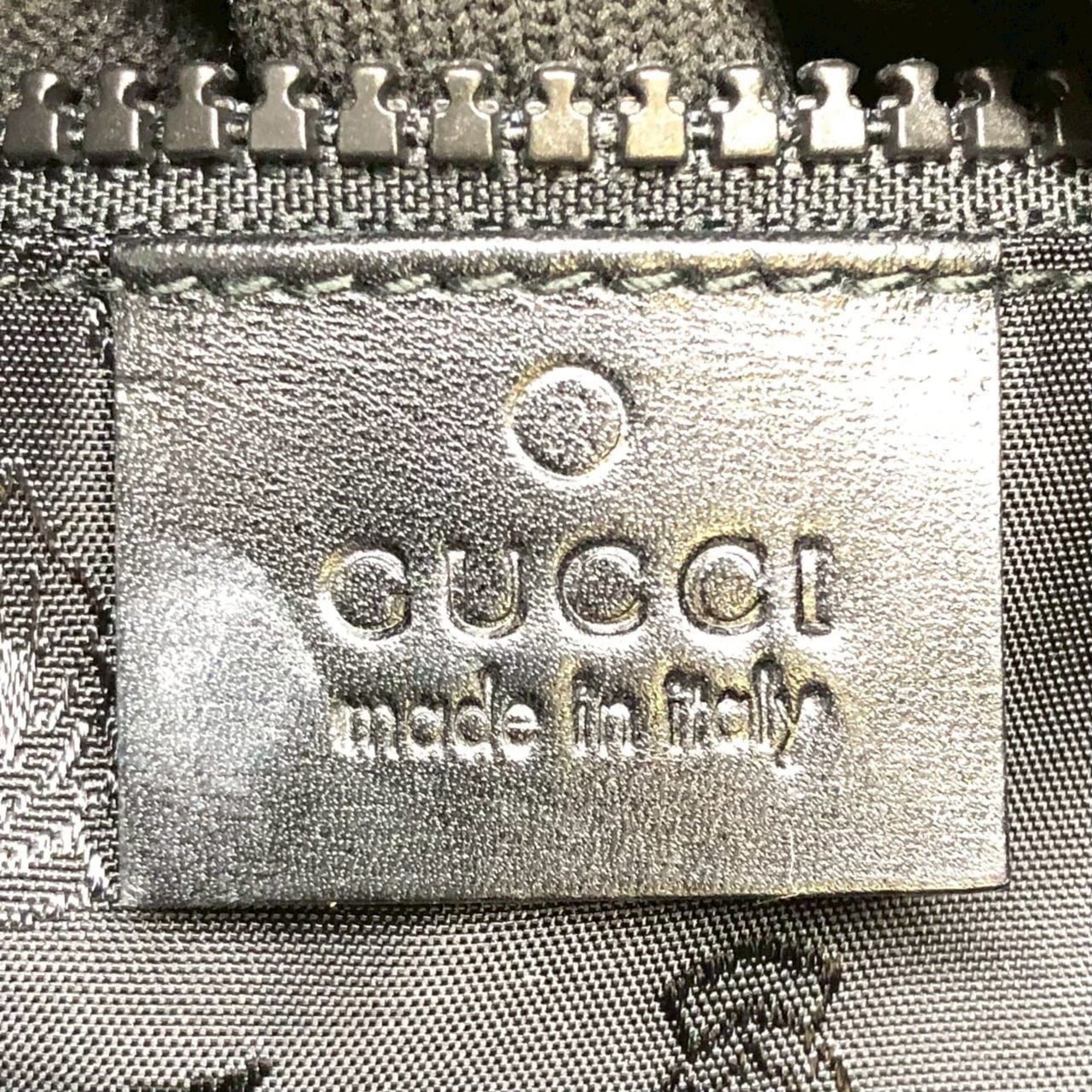 Gucci Black Leather Shoulder Bag (Pre-Owned)