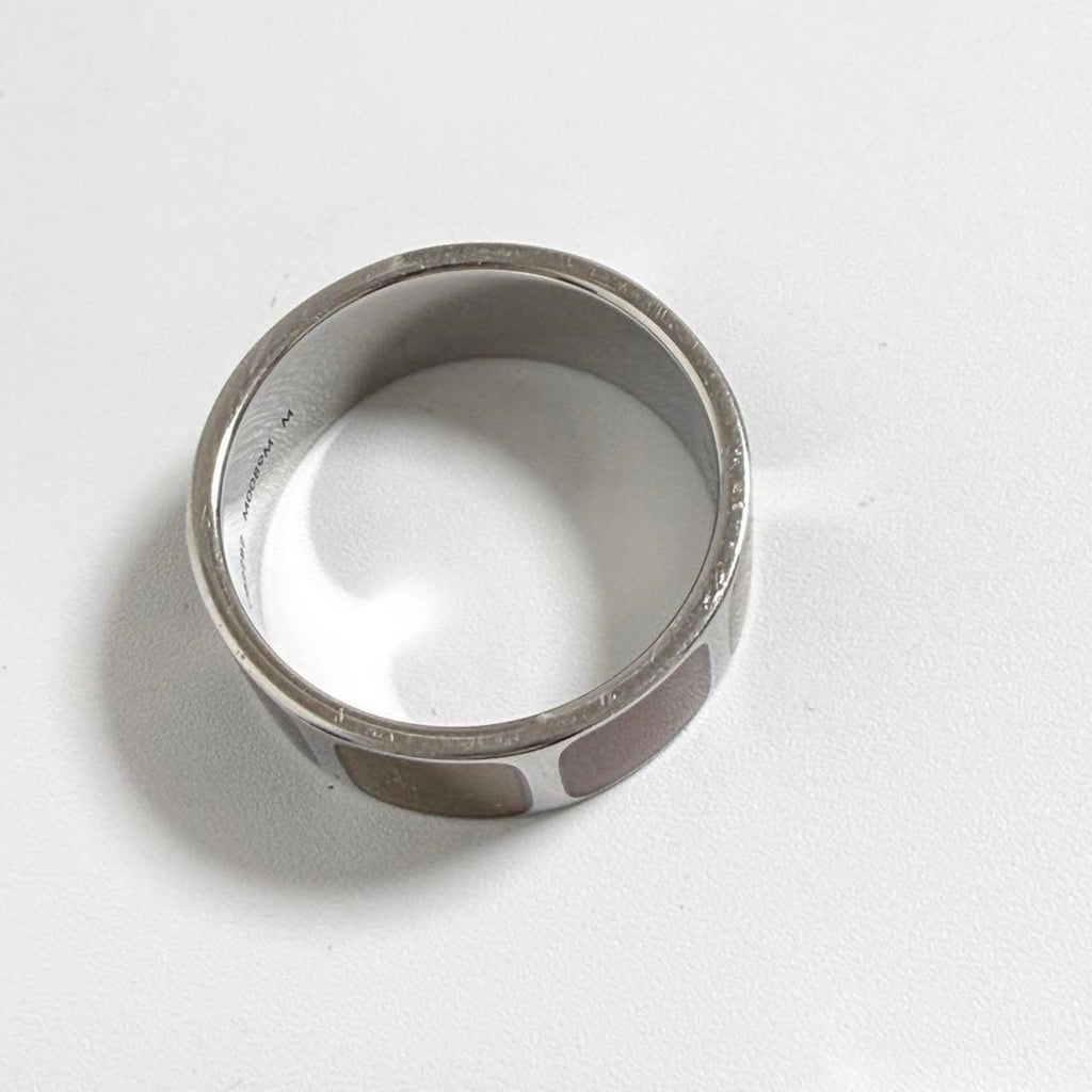 Louis Vuitton Brown Metal Band Ring