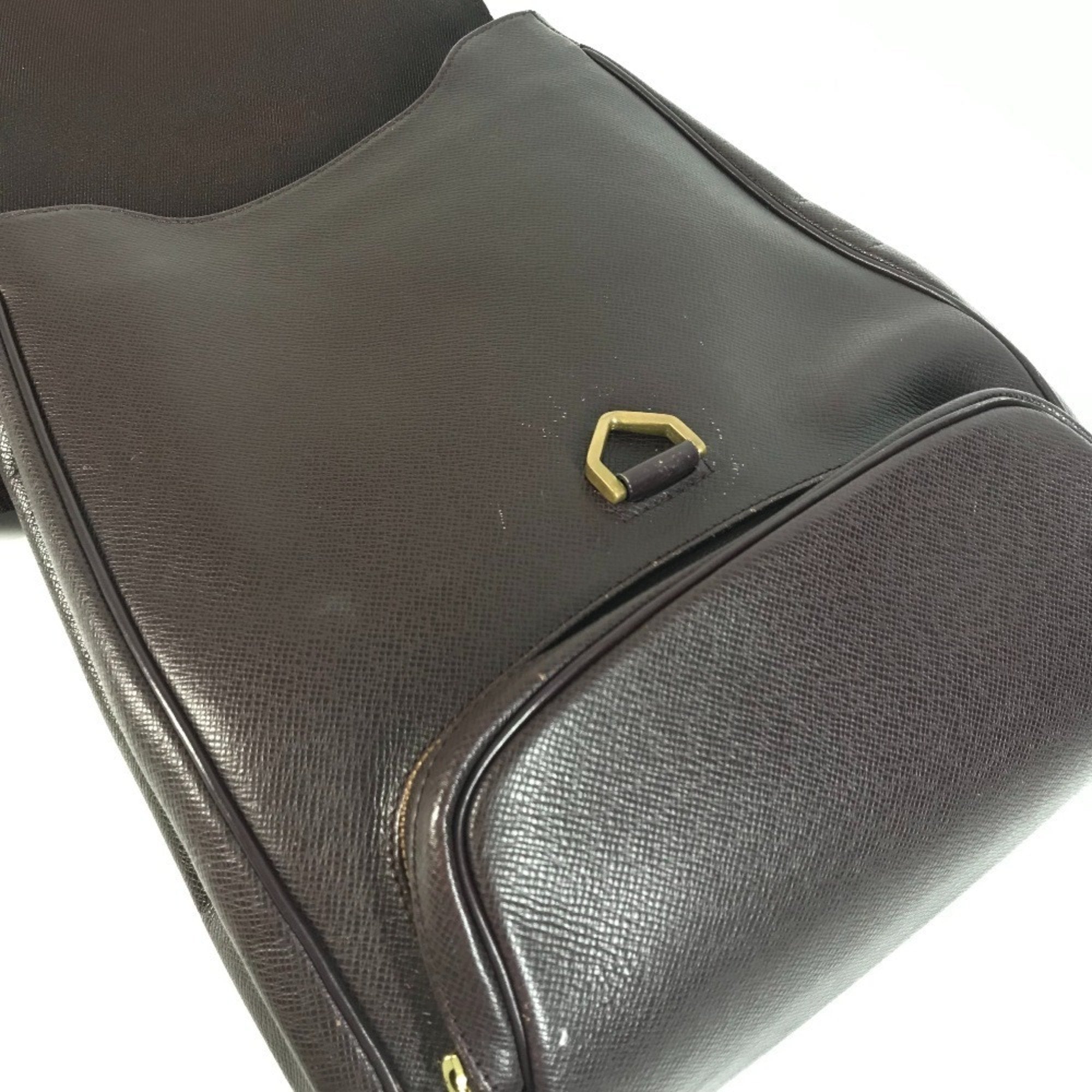 Louis Vuitton Acajou Taiga Leather Backpack