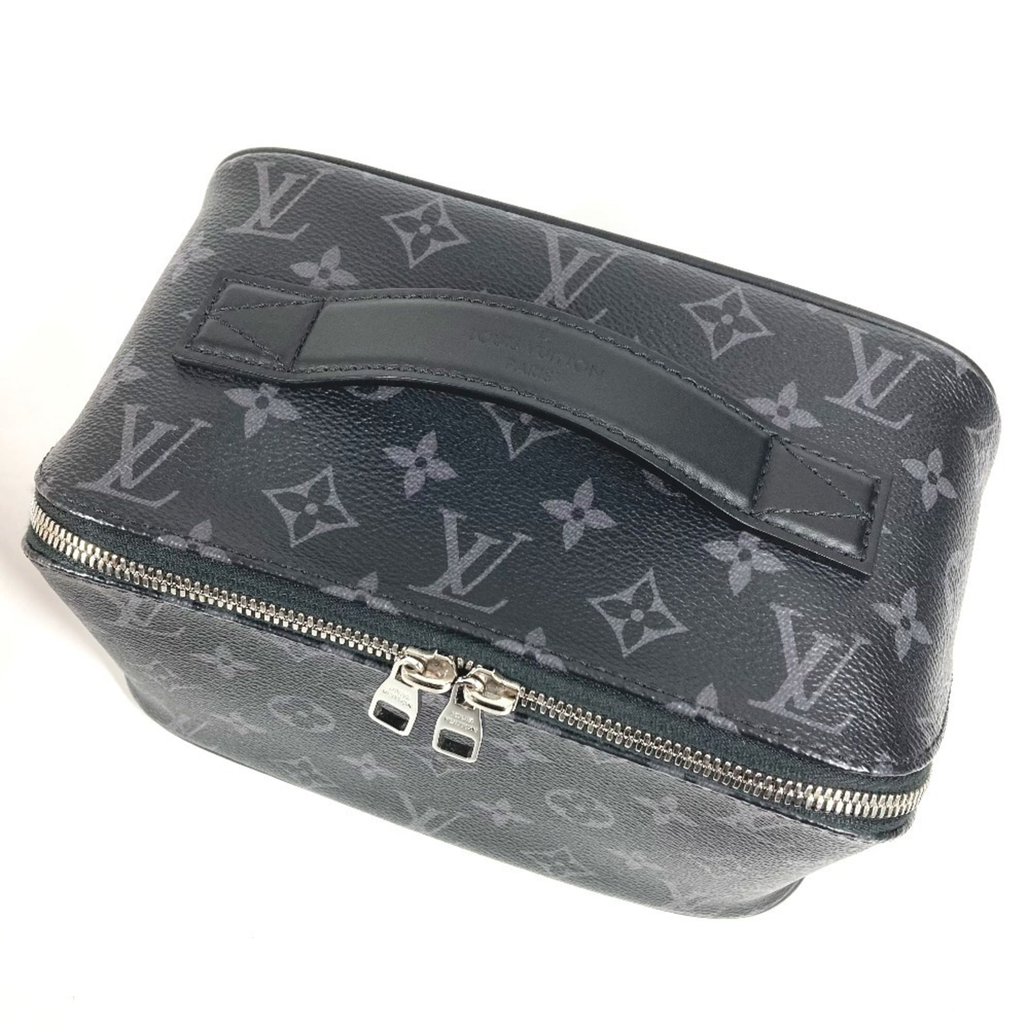 Louis Vuitton Black Monogram Monogram Eclipse Monogram Eclipse Clutch Bag Handbag Pouch