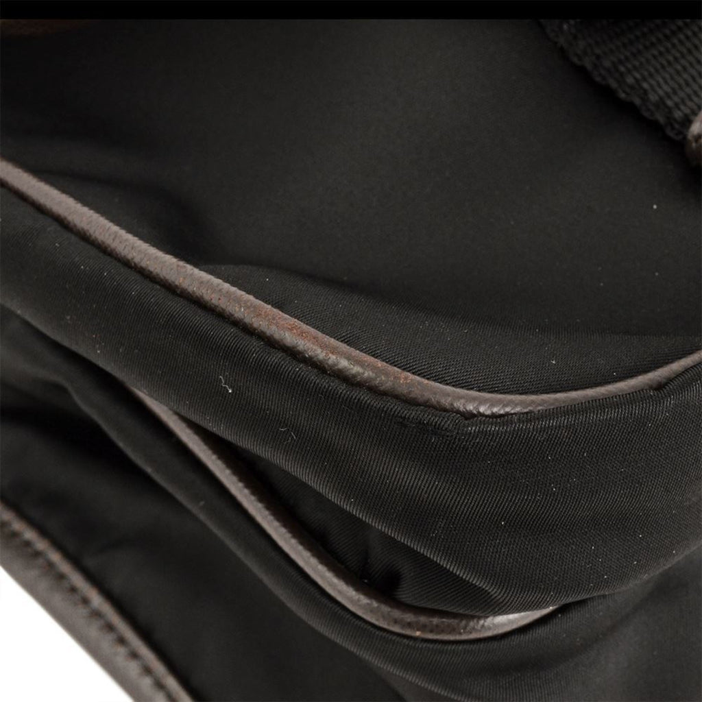 Prada Black Nylon Shoulder Bag