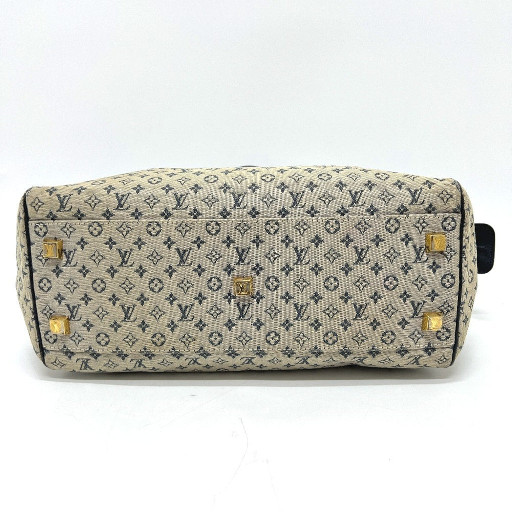 Louis Vuitton Galle Monogram Navy Monogram Mini Boston Bag Handbag