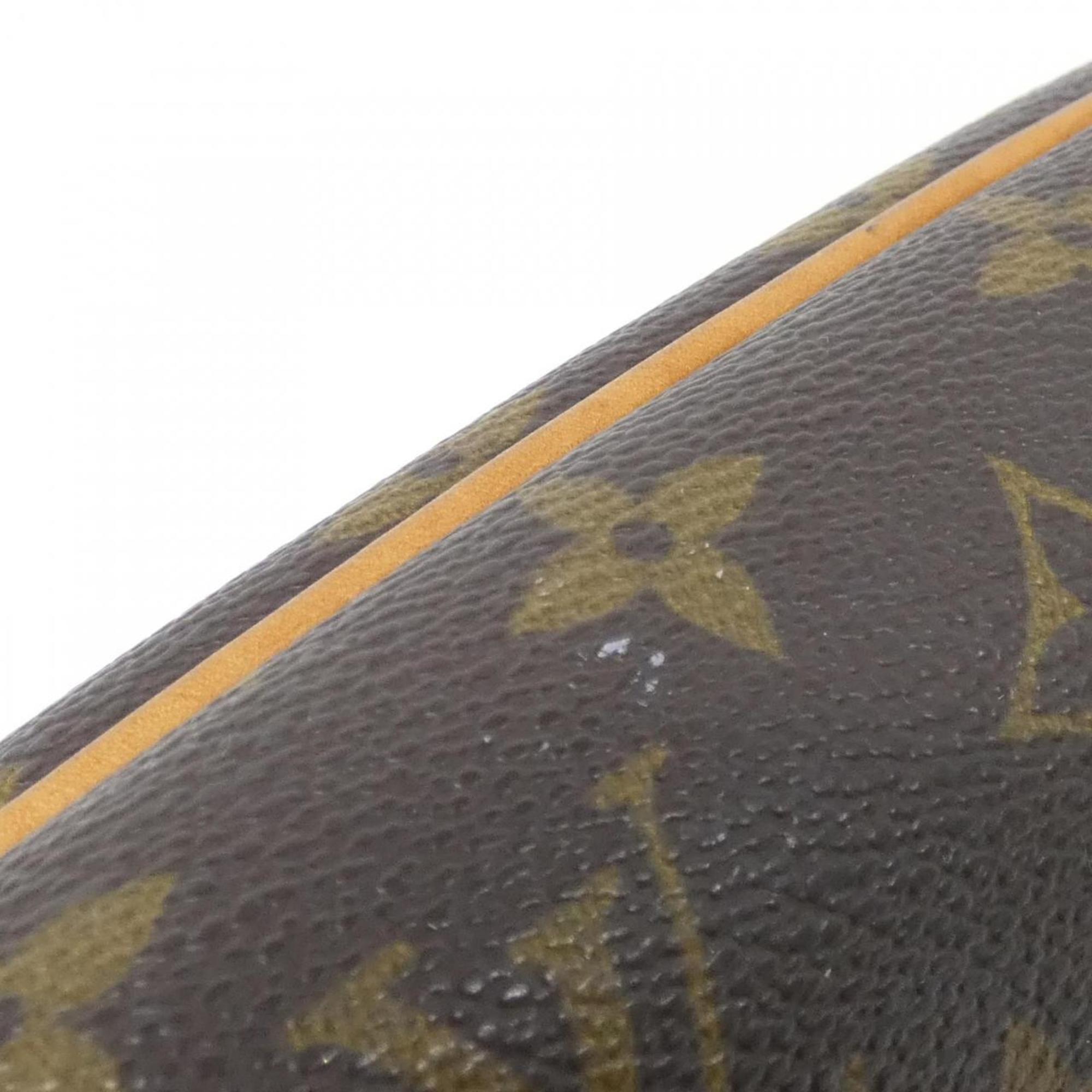 Louis Vuitton Marron Coated Canvas Shoulder Bag