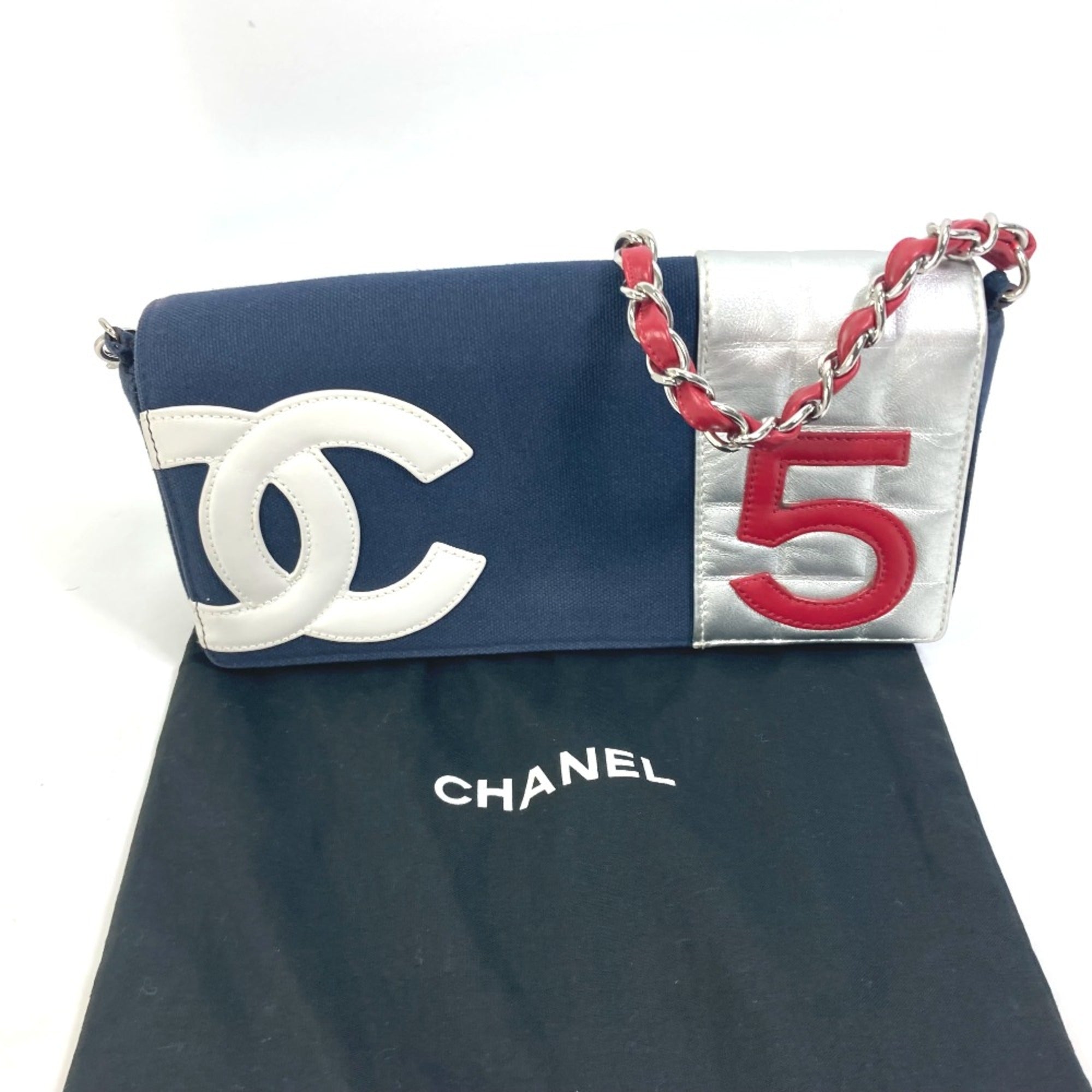 Chanel Navy Other Shoulder Bag