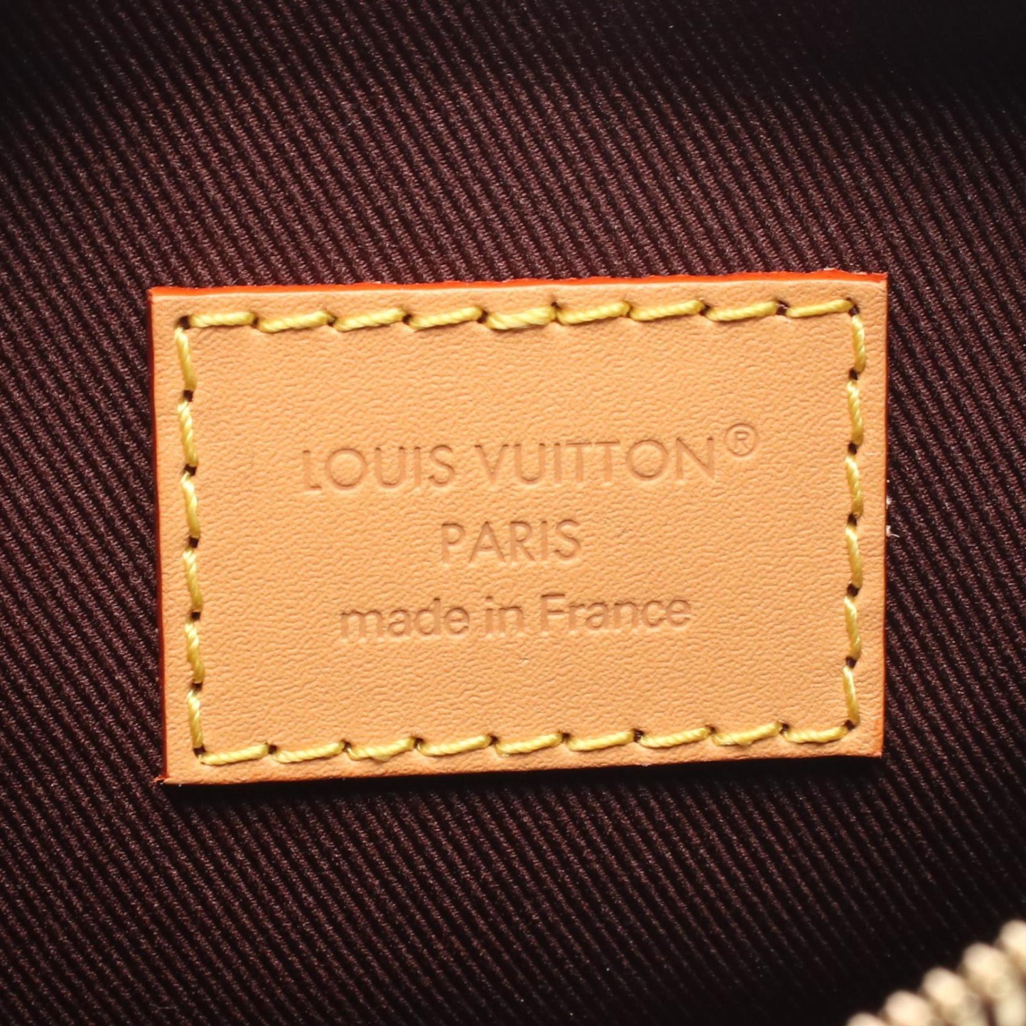 Louis Vuitton Brown Coated Canvas Monogram Pvc Leather Handbag