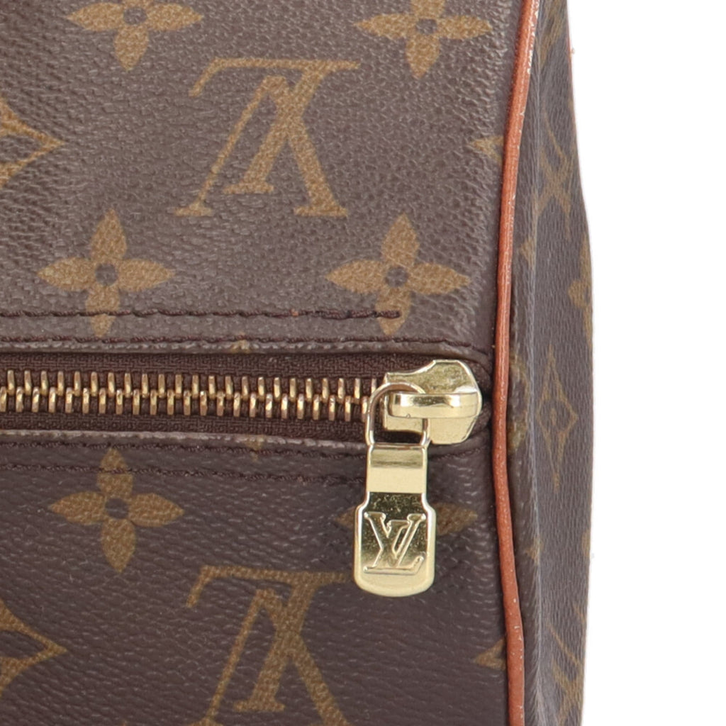 Louis Vuitton Brown Monogram Canvas Handbag