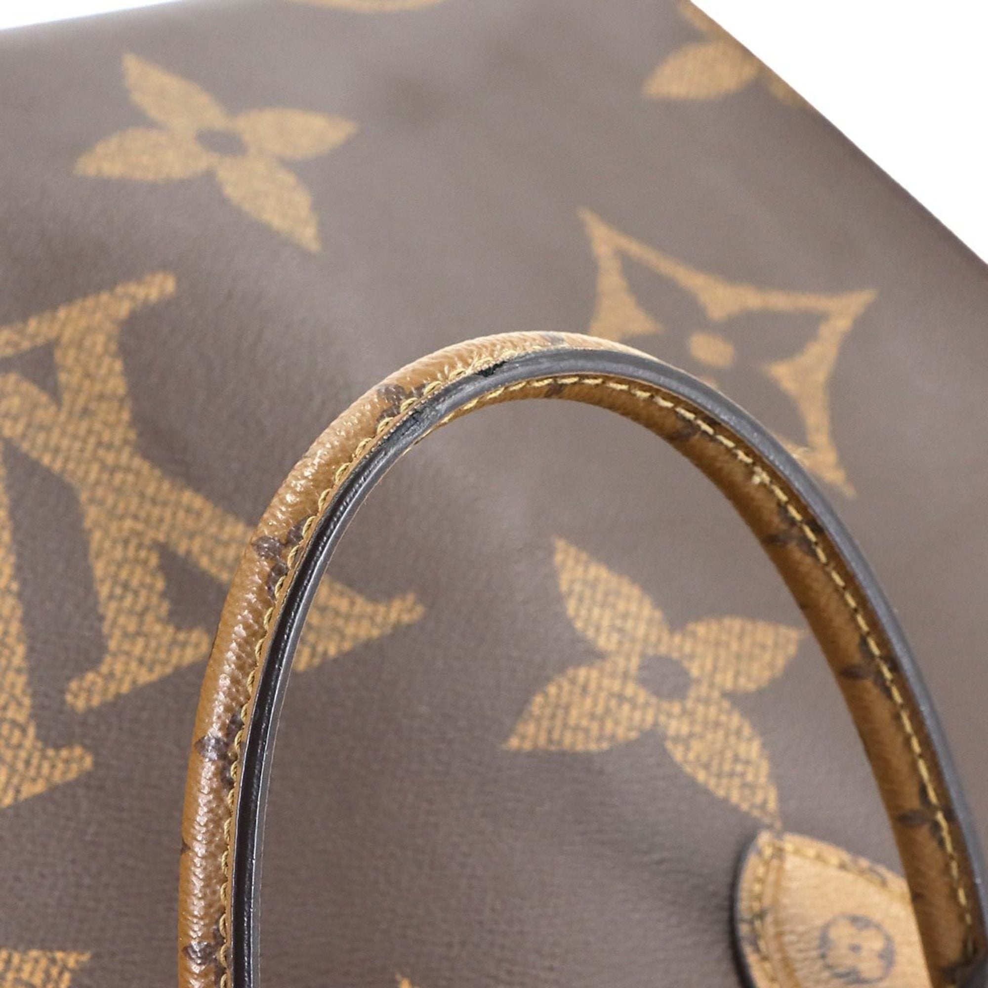 Louis Vuitton Monogram Monogram Reverse Monogram Monogram Reverse Shoulder Bag Tote Bag
