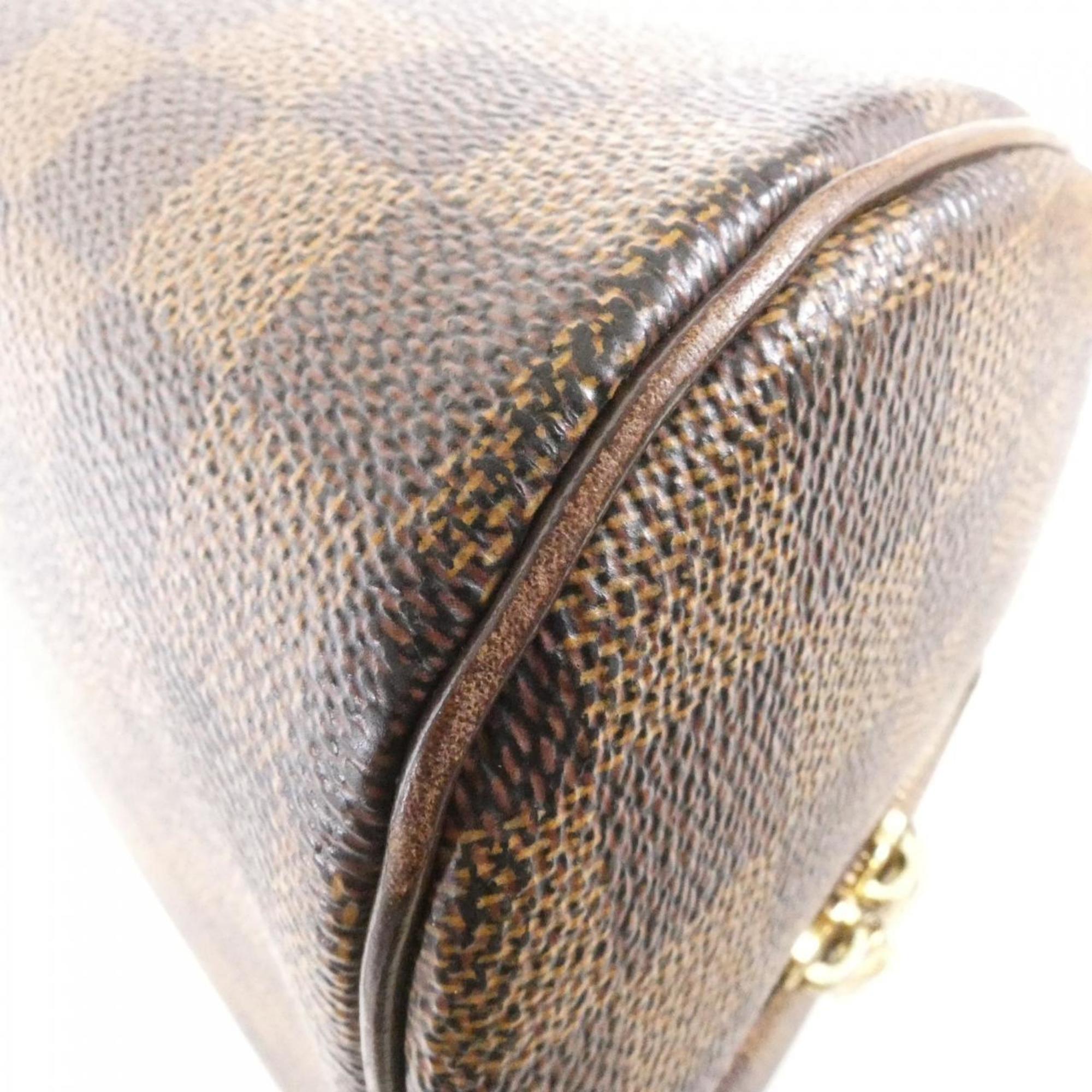 Louis Vuitton Ebene Coated Canvas Handbag
