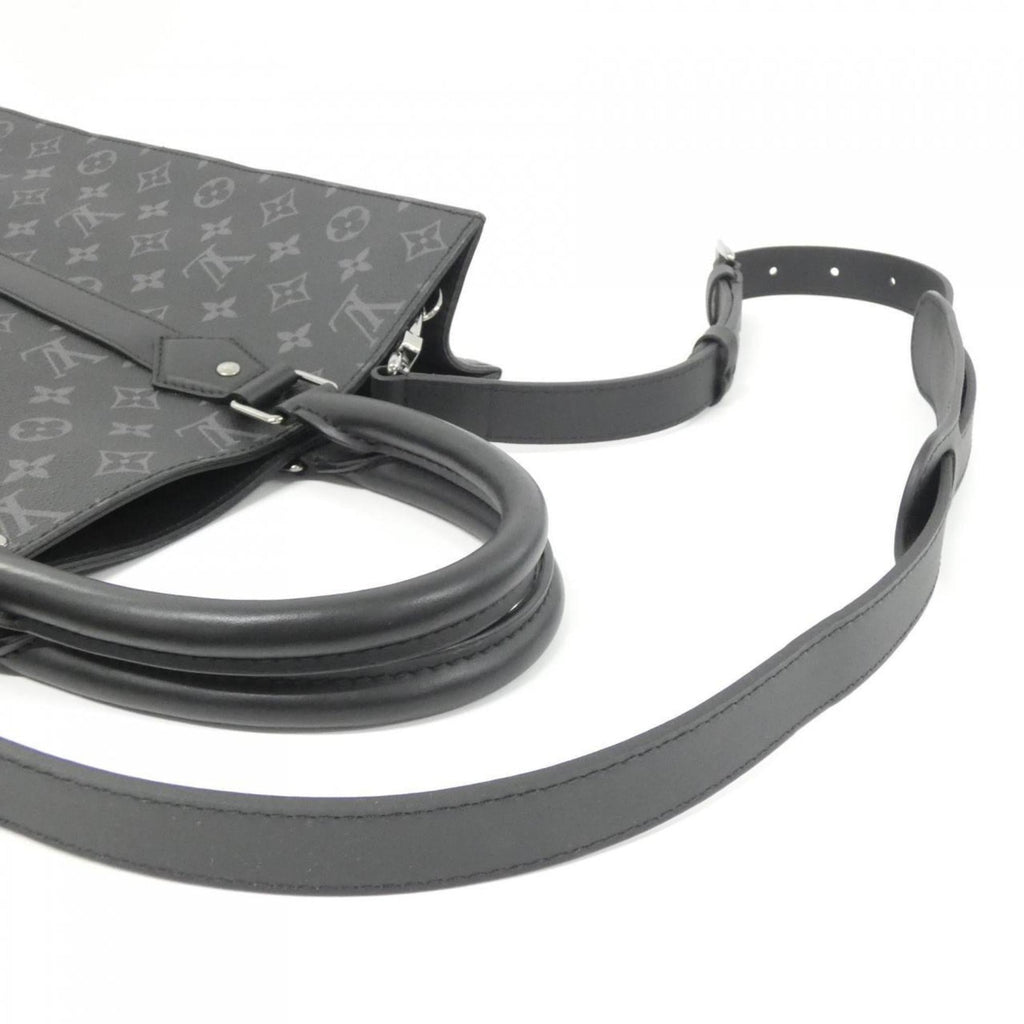Louis Vuitton Black Coated Canvas Handbag