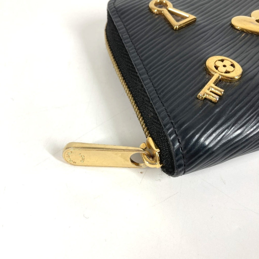 Louis Vuitton Epi Black Noir Epi Leather Coin Purse/Coin Case