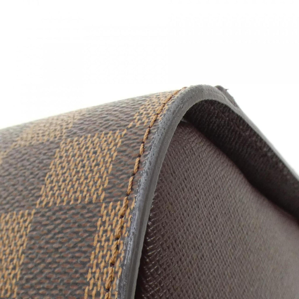 Louis Vuitton Ebene Coated Canvas Handbag