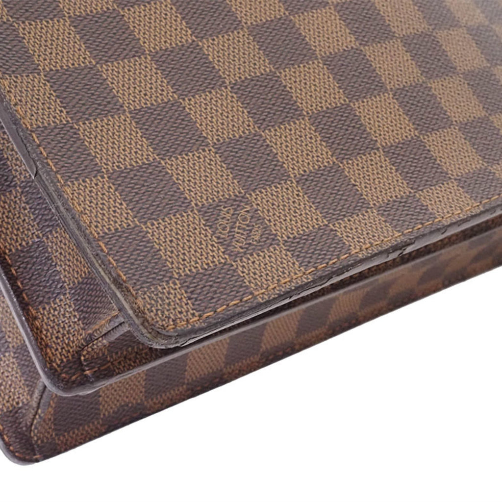 Louis Vuitton Damier Damier Canvas Ebene Handbag