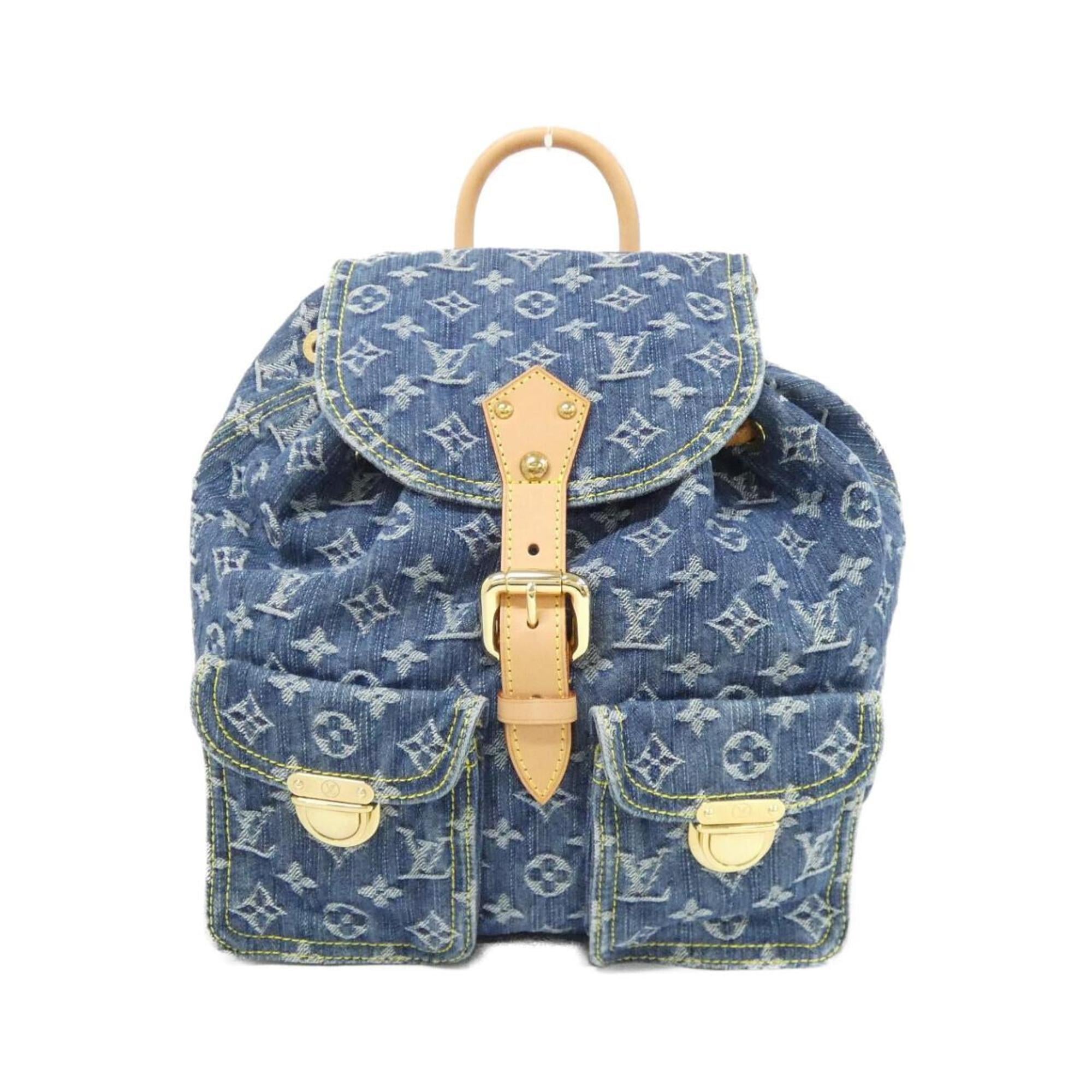 Louis Vuitton Monogram Denim Blue Monogram Denim Backpack
