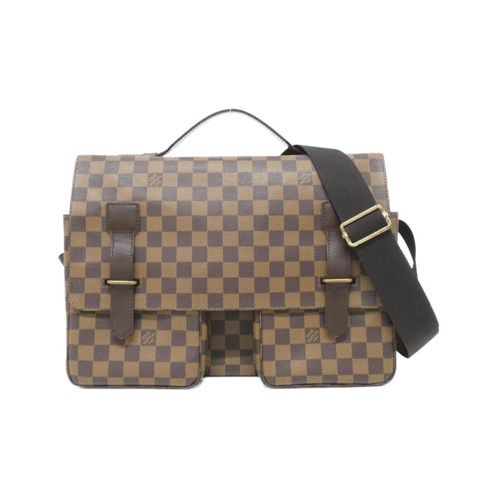 Louis Vuitton Damier Damier Canvas Ebene Damier Canvas Shoulder Bag