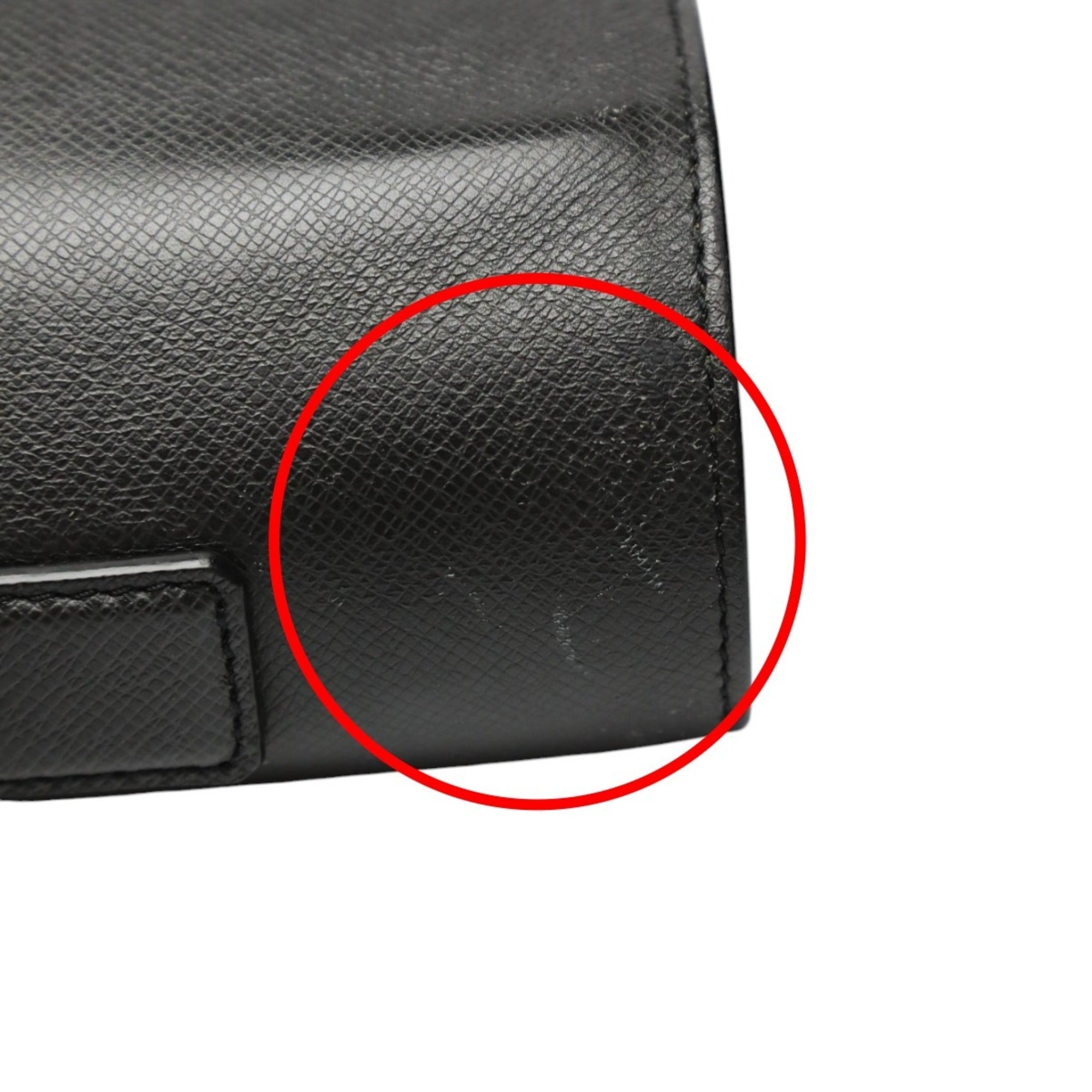 Louis Vuitton Glacier Gray Taiga Leather Attaché Case