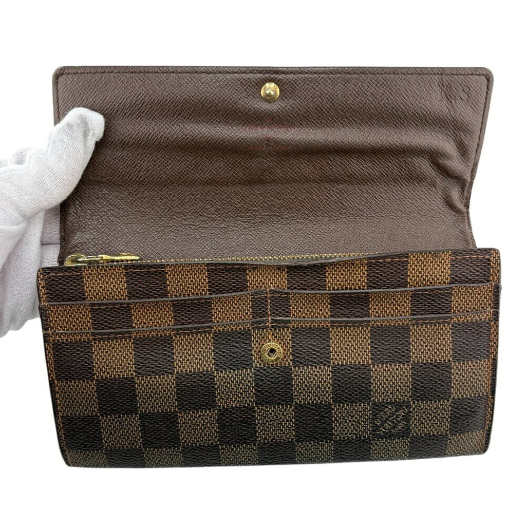 Louis Vuitton Brown Cuir Ombre Leather Coin Purse/Coin Case