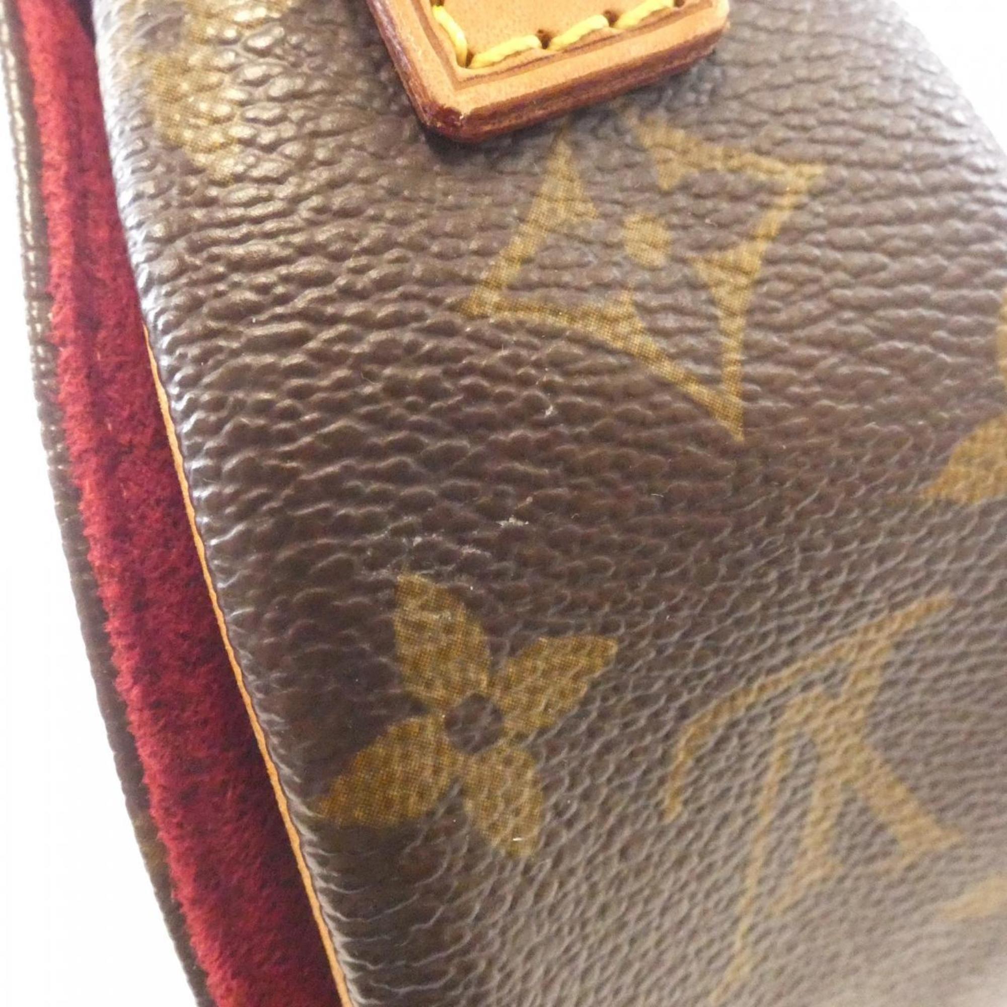 Louis Vuitton Marron Coated Canvas Shoulder Bag