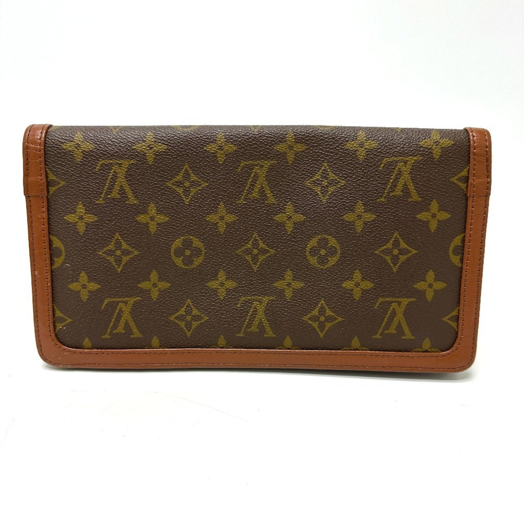 Louis Vuitton Brown Monogram Clutch Bag Pochette