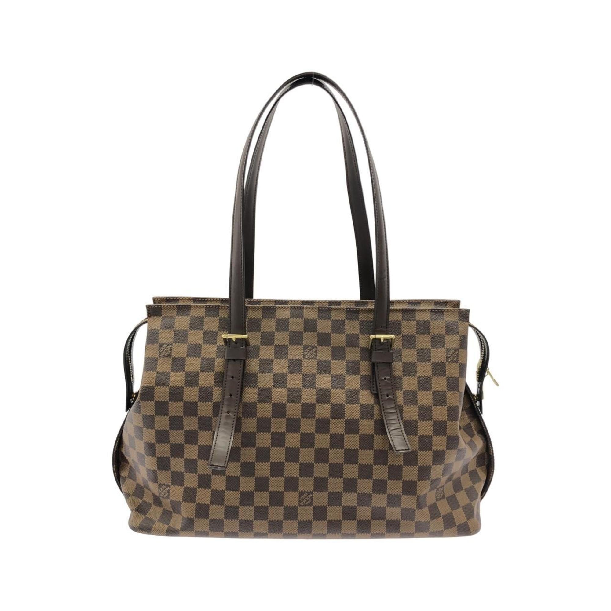 Louis Vuitton Ebene Coated Canvas Shoulder Bag