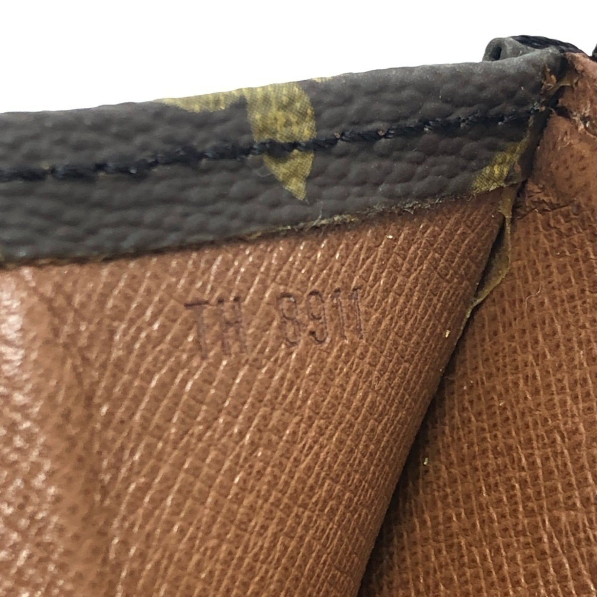 Louis Vuitton Brown Clutch Bag