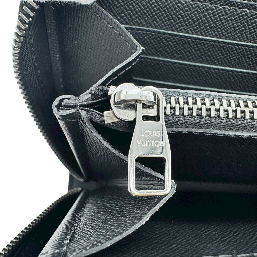 Louis Vuitton Black Gray Monogram Eclipse Monogram Eclipse Long Wallet
