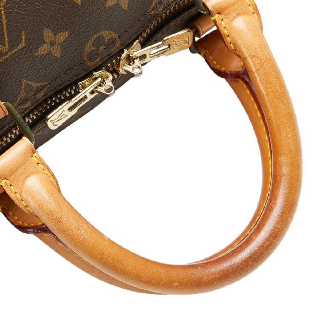Louis Vuitton Brown Pvc Leather Boston Bag