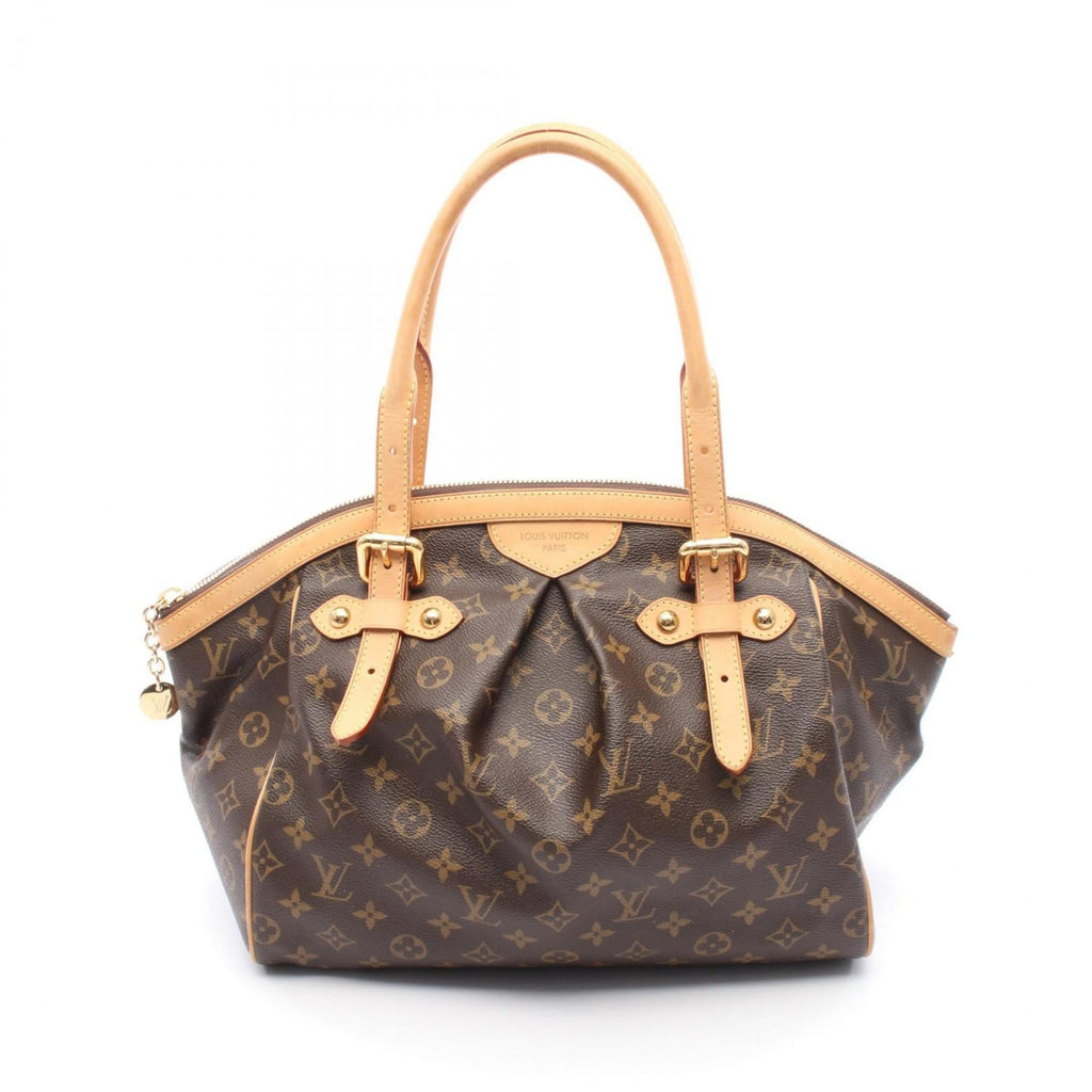 Louis Vuitton Brown Monogram Pvc Coated Canvas Leather Handbag
