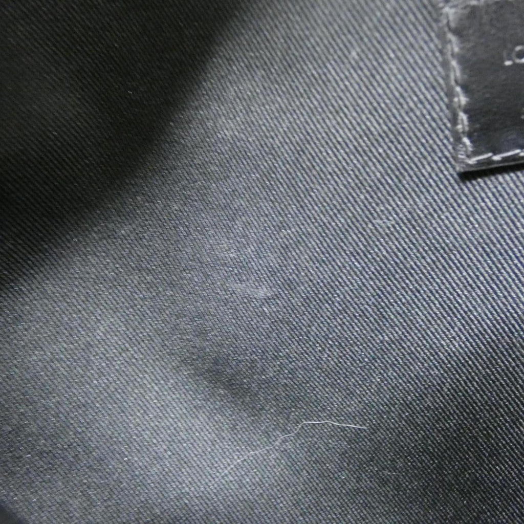 Louis Vuitton Black Coated Canvas Shoulder Bag