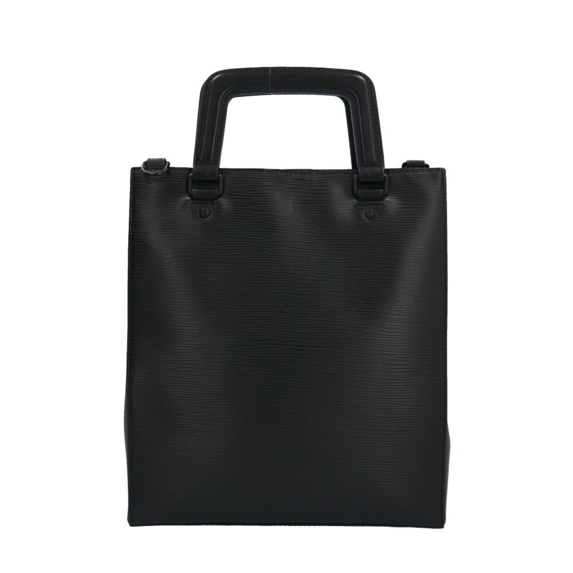 Louis Vuitton 2004 Spring Summer Collection Black Epi Leather Shoulder Bag
