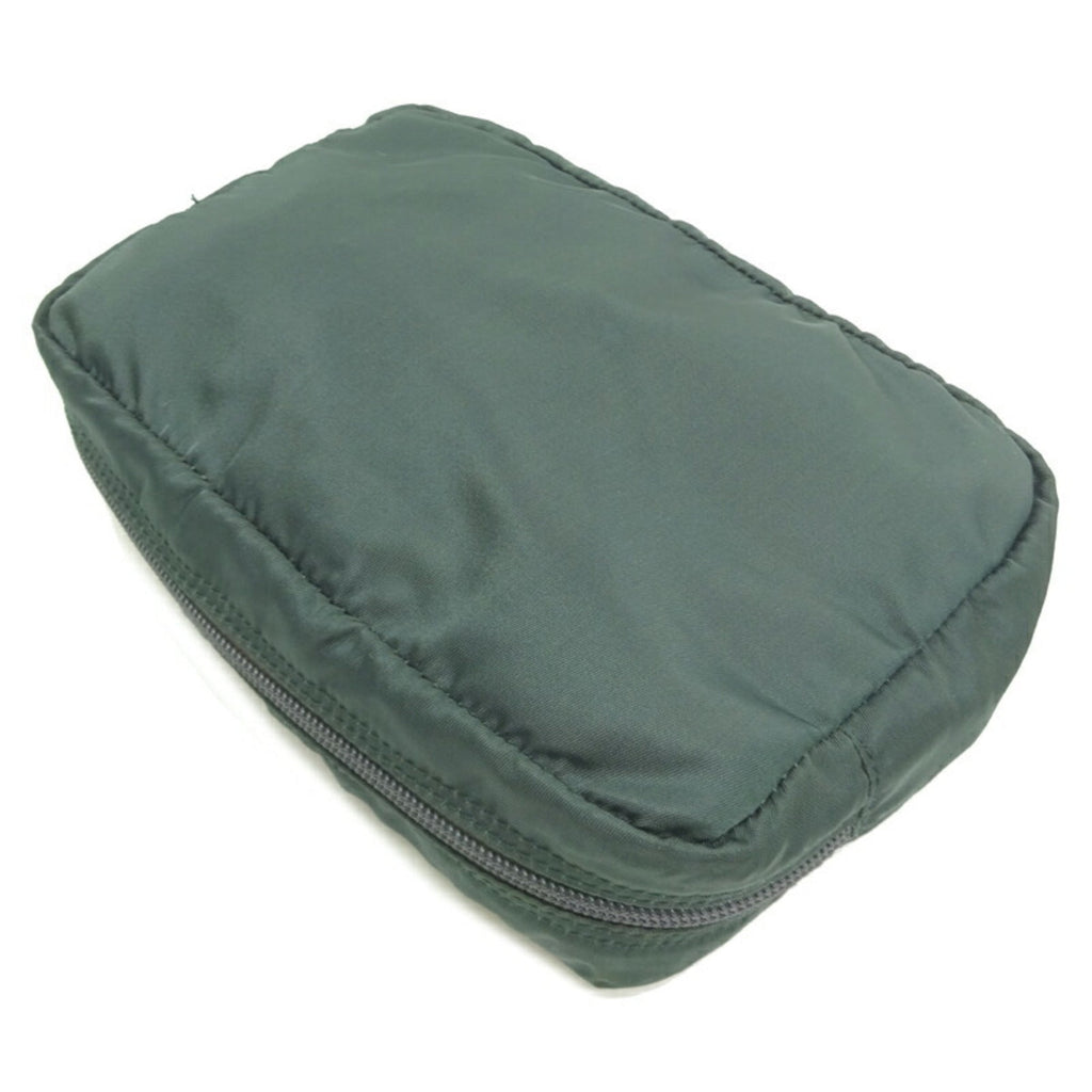 Prada Dark Green Nylon Pouch