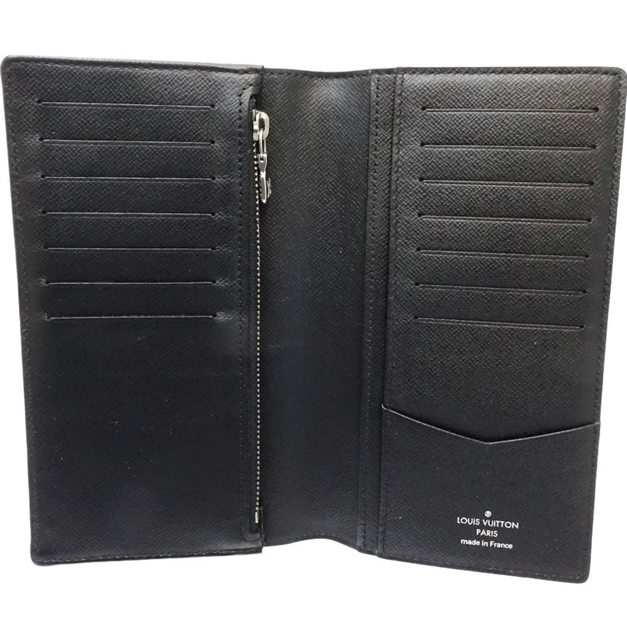 Louis Vuitton Black Canvas Coin Purse/Coin Case