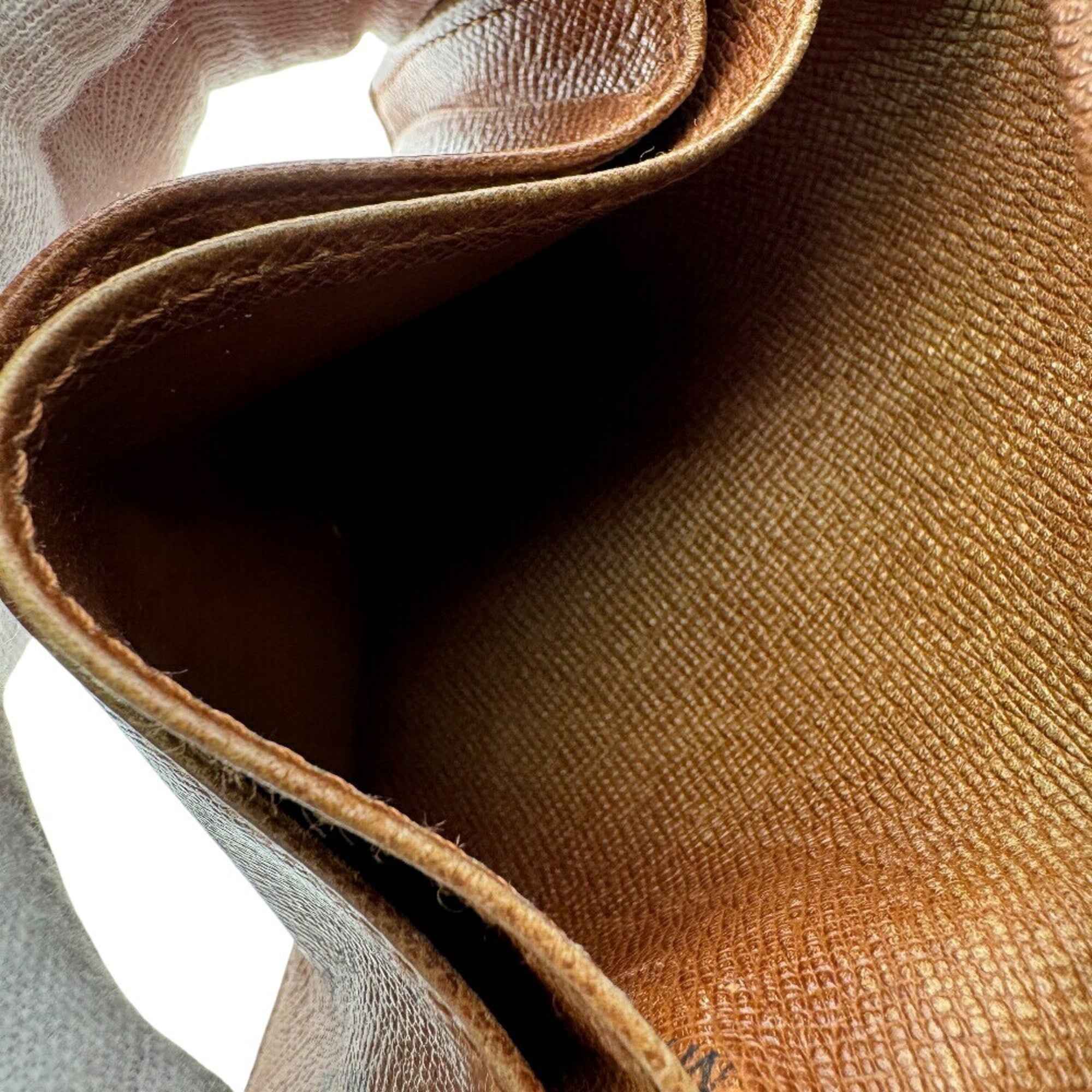 Louis Vuitton Monogram Brown Leather Wallet