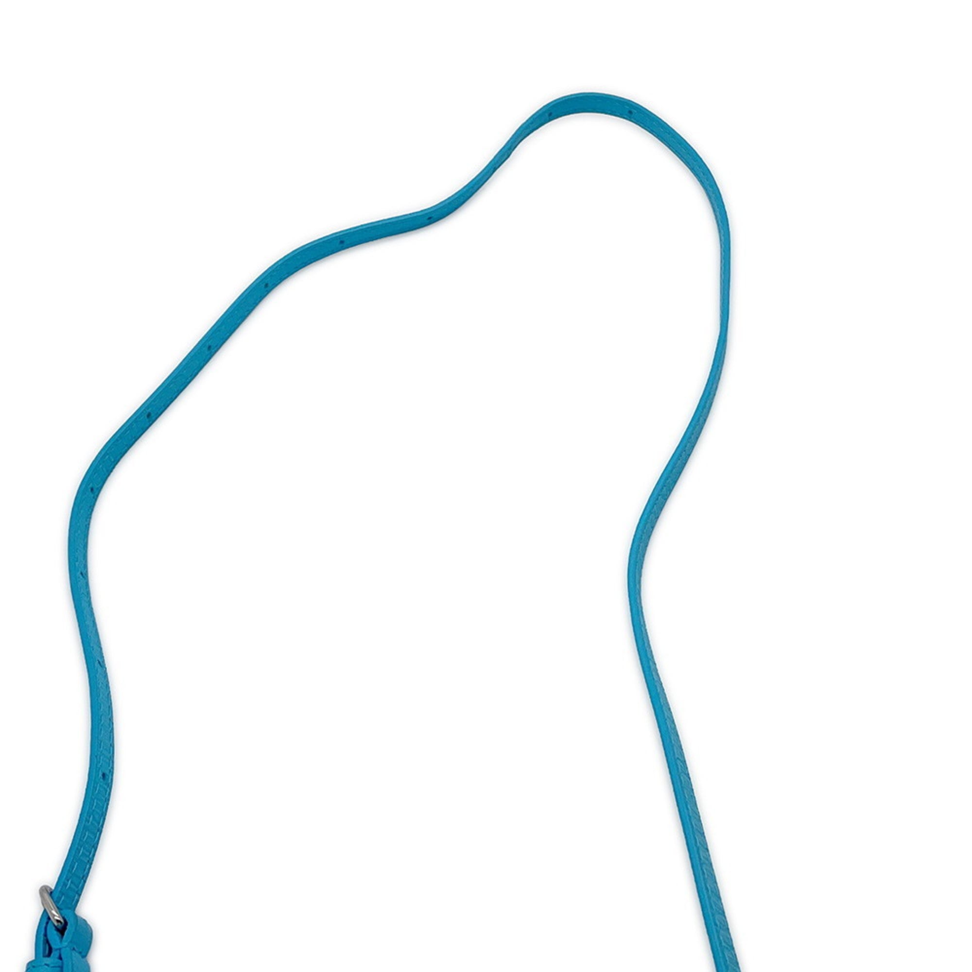 Balenciaga Light Blue Leather Handbag Shoulder