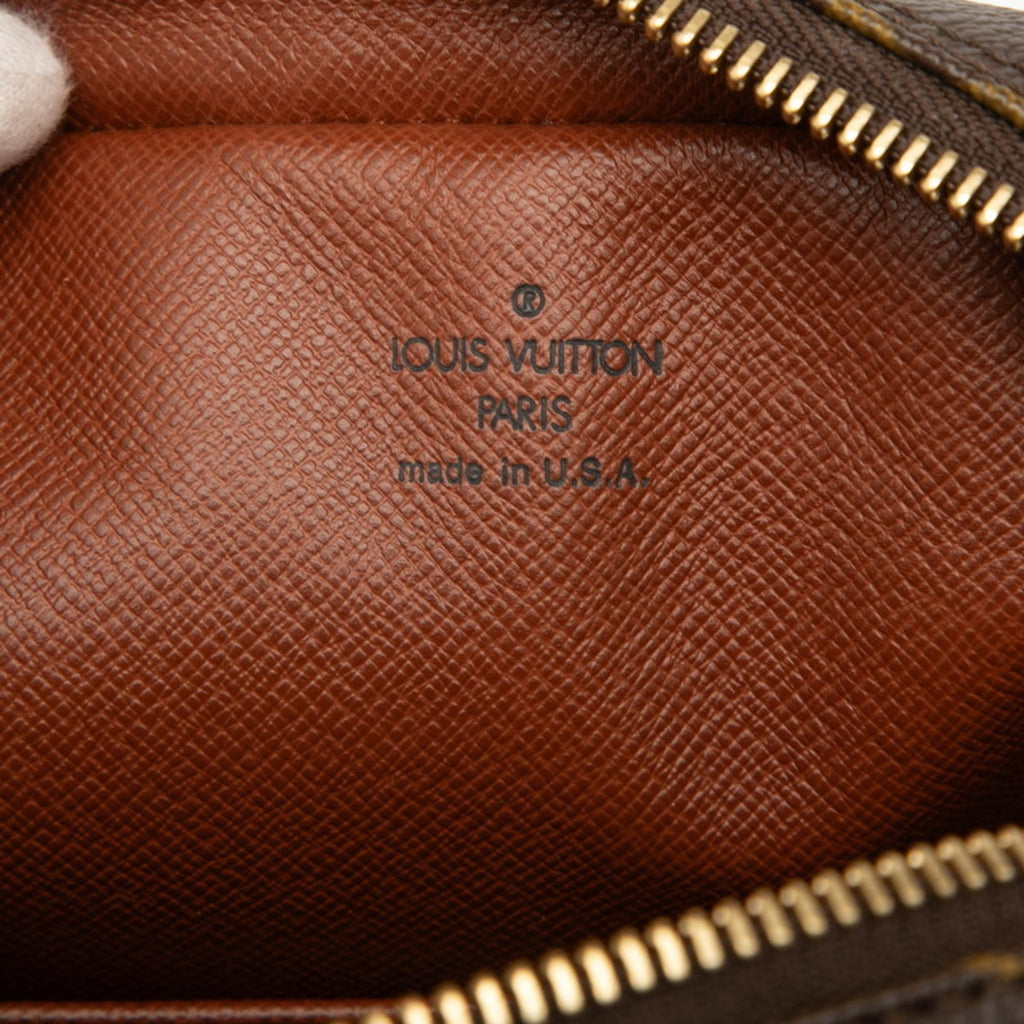 Louis Vuitton Brown Pvc Leather Shoulder Bag