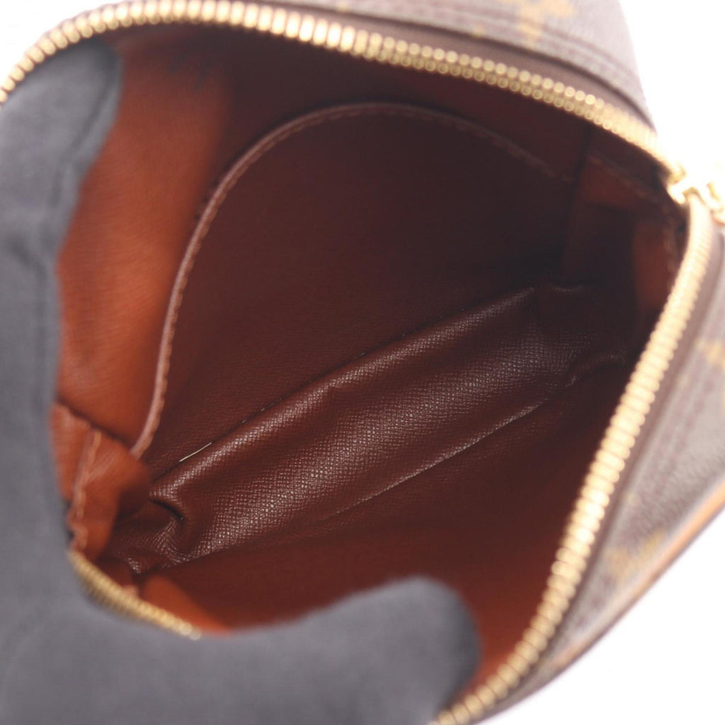 Louis Vuitton Brown Pvc Leather Shoulder Bag