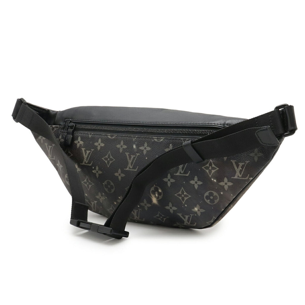 Louis Vuitton Black Gray Multi-Color Monogram Leather Pouch