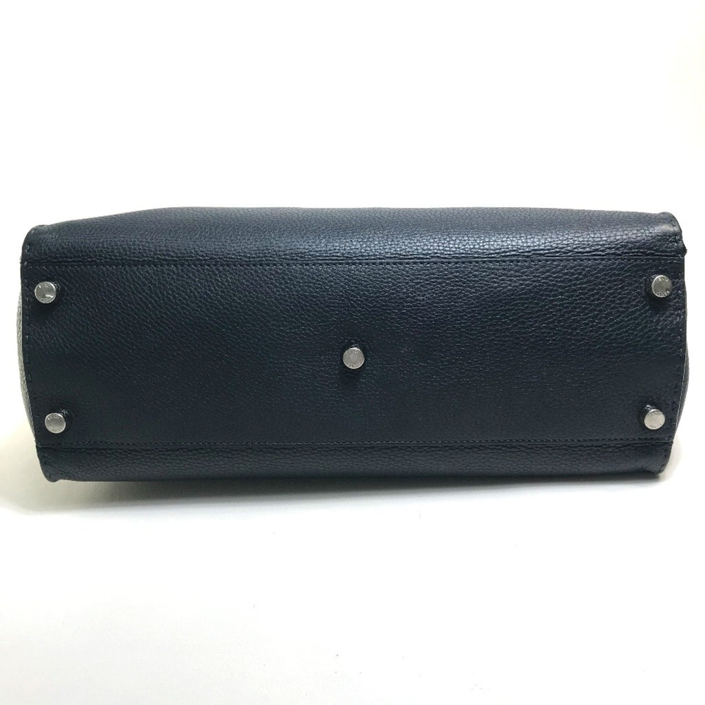 Fendi Navy Leather Briefcase