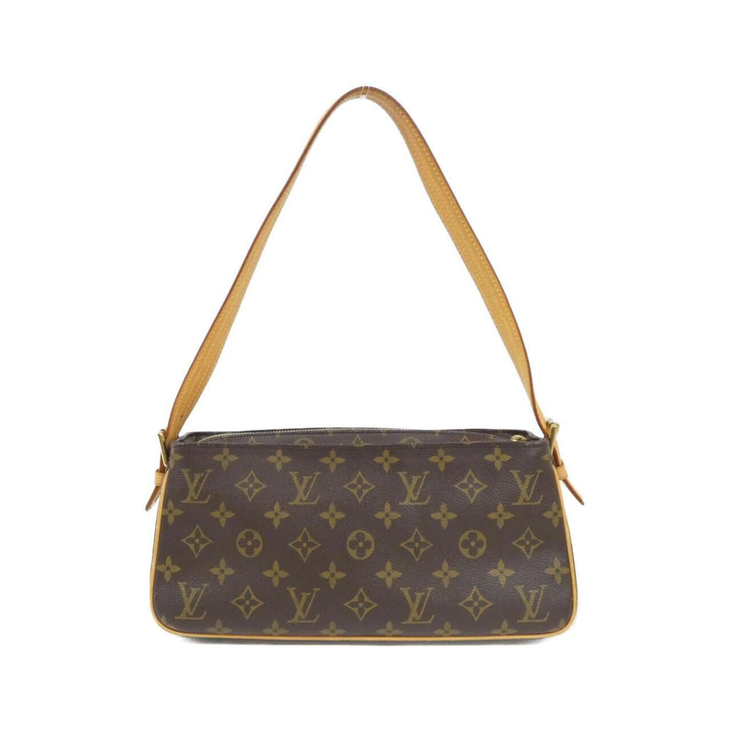 Louis Vuitton Brown Coated Canvas Shoulder Bag
