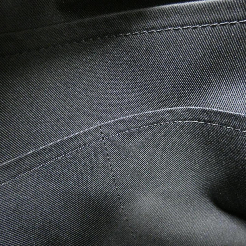 Louis Vuitton Black Coated Canvas Backpack