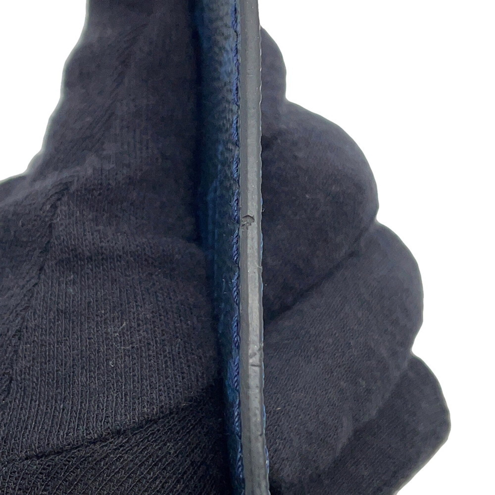 Louis Vuitton Navy Leather Shoulder Bag