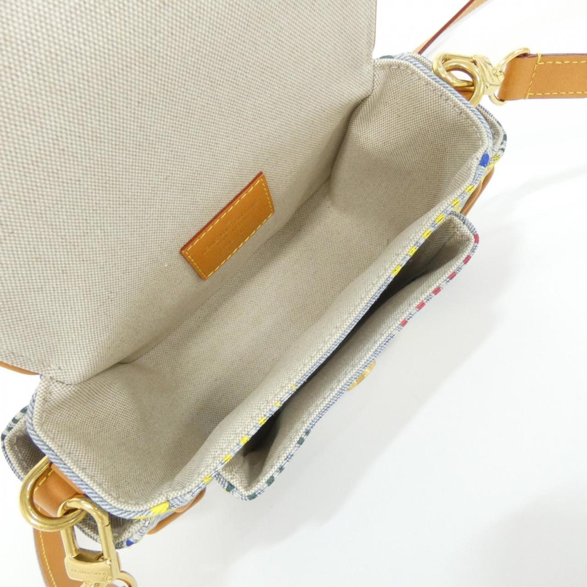 Louis Vuitton Multi-Color Denim Shoulder Bag