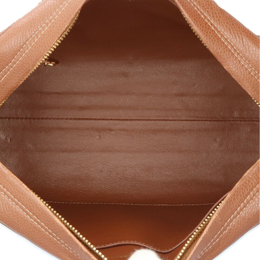 Chanel Brown Leather Shoulder Bag