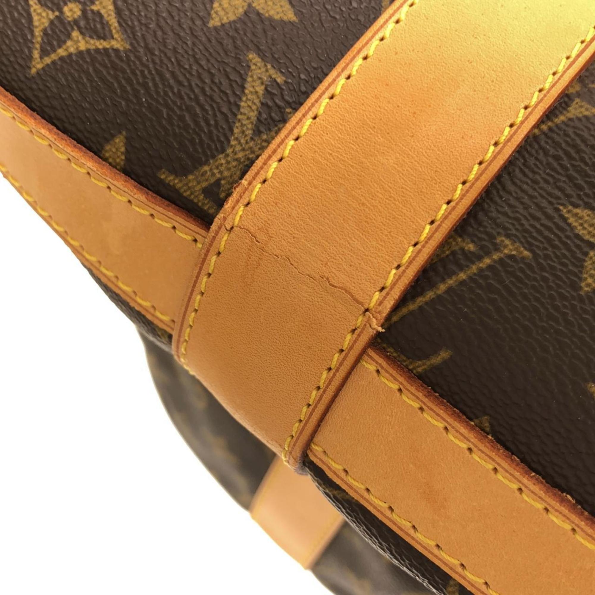 Louis Vuitton Marron Monogram Monogram Coated Canvas Boston Bag