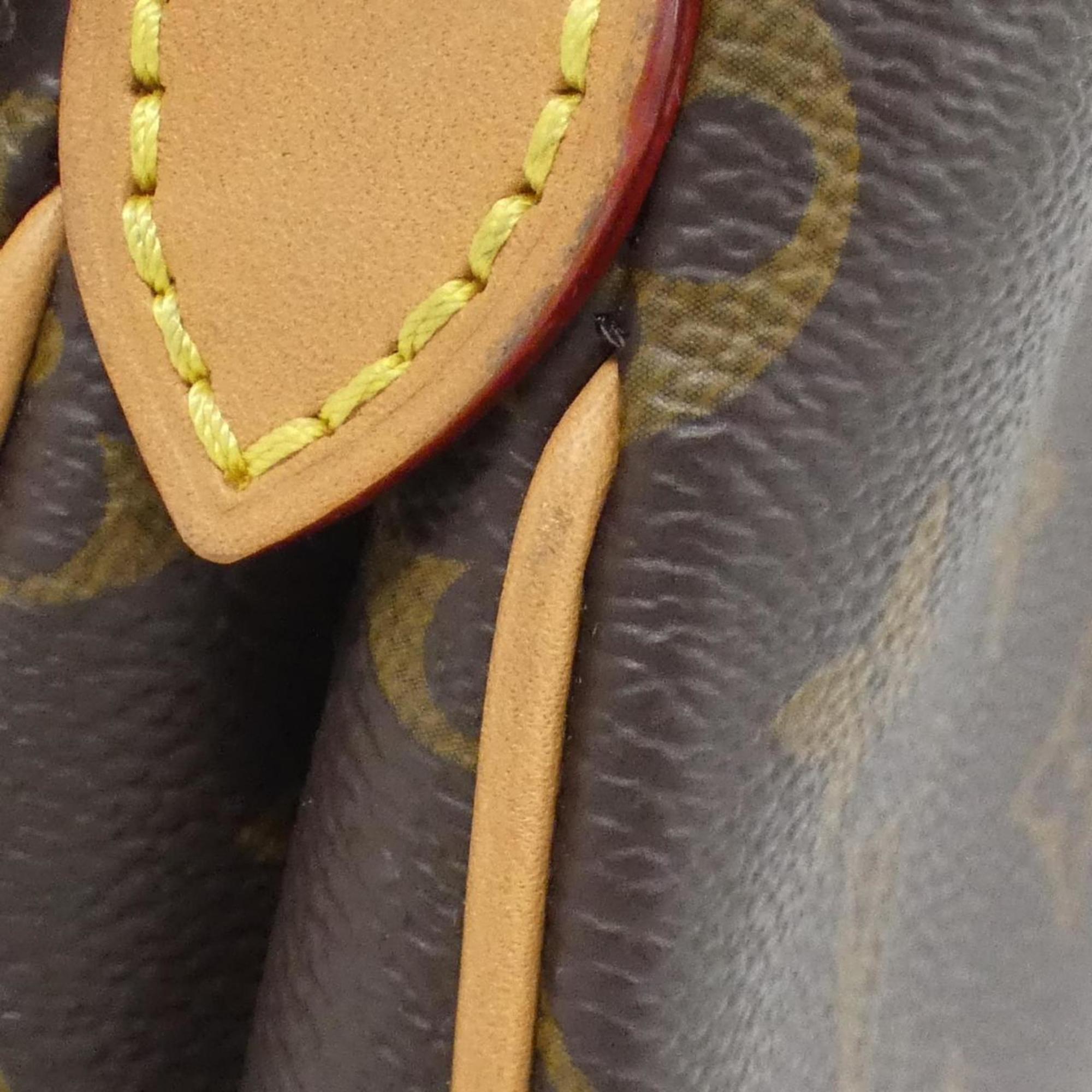 Louis Vuitton Brown Coated Canvas Pochette Shoulder Bag