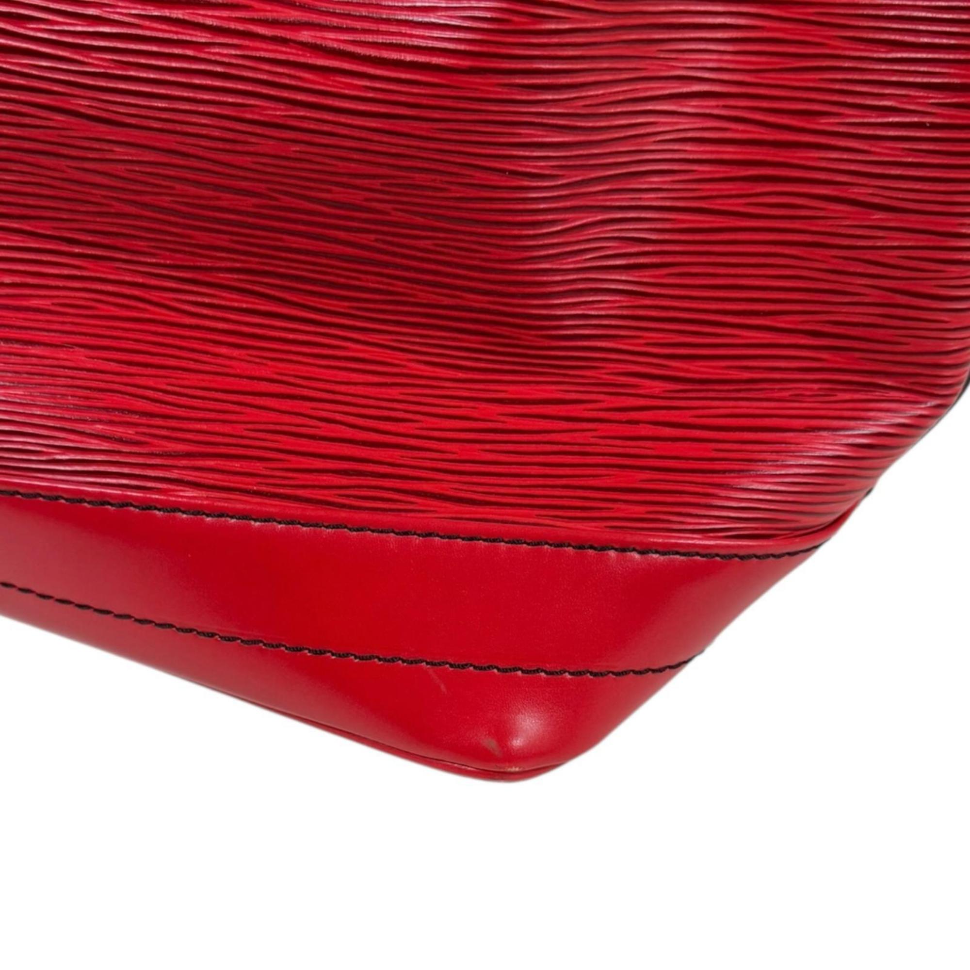 Louis Vuitton Castilian Red Red Color Epi Leather Shoulder Bag