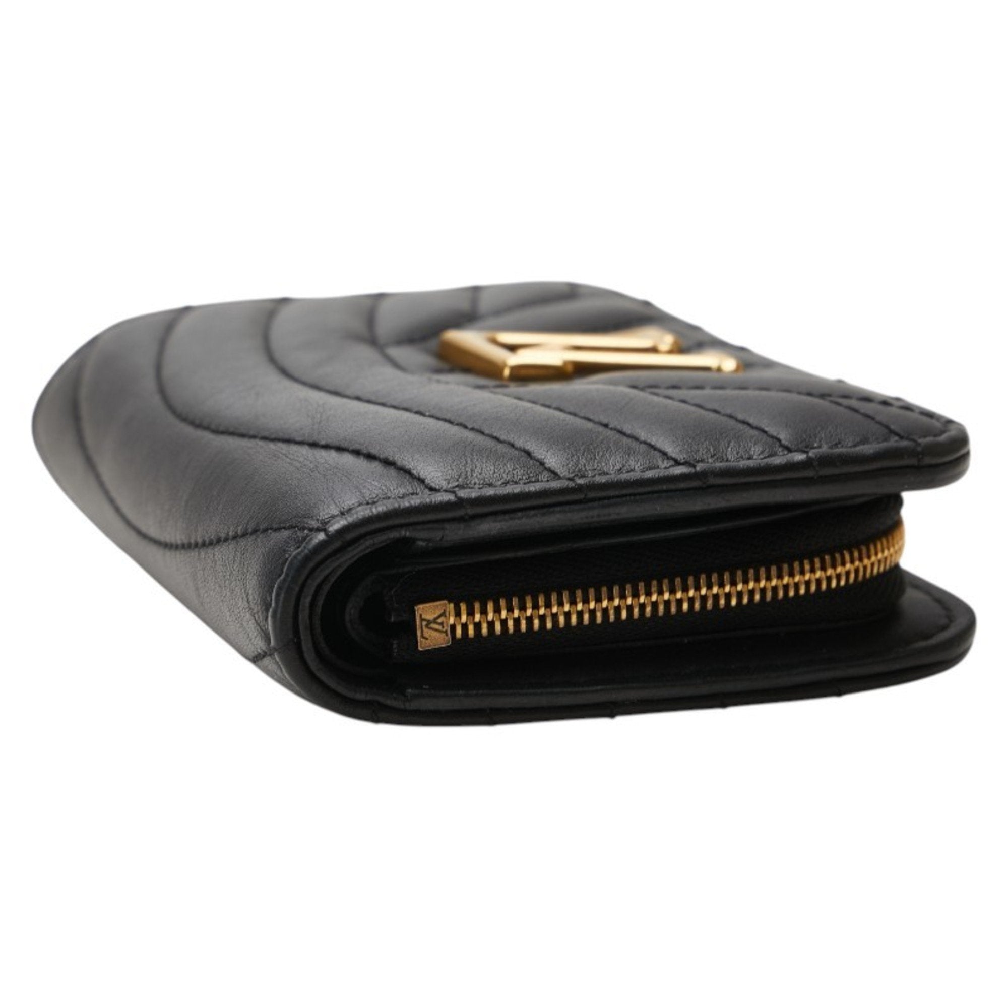 Louis Vuitton Black Leather Wallet